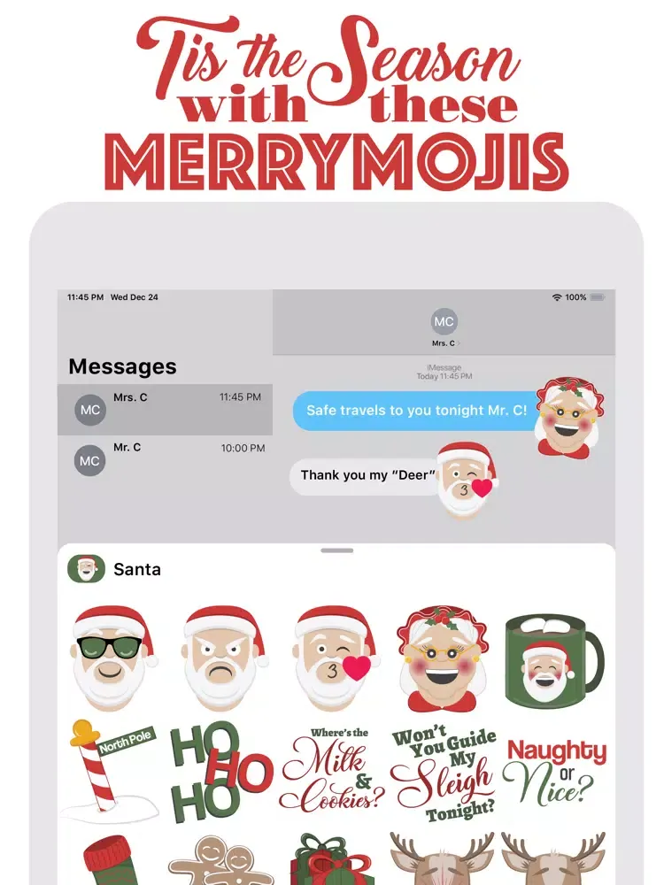 Captures d'écran de MerryMojis - Bundle iPad 