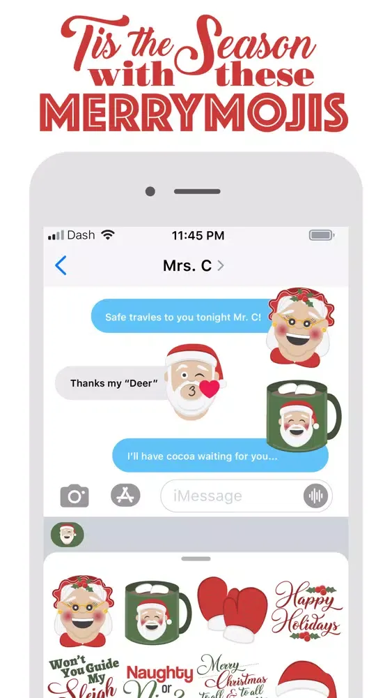 Captures d'écran de MerryMojis - Bundle