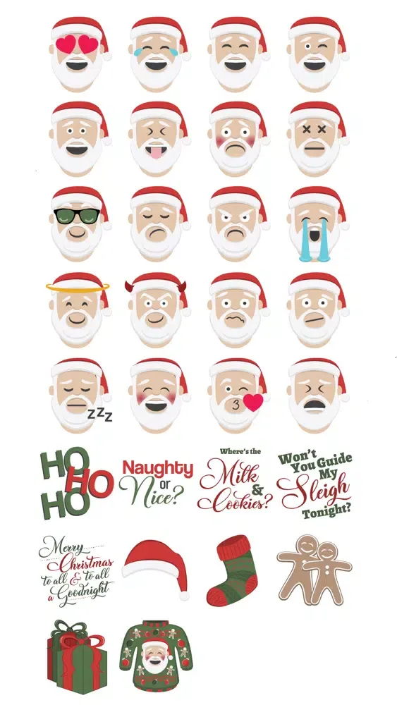 Santa - MerryMojis Screenshots