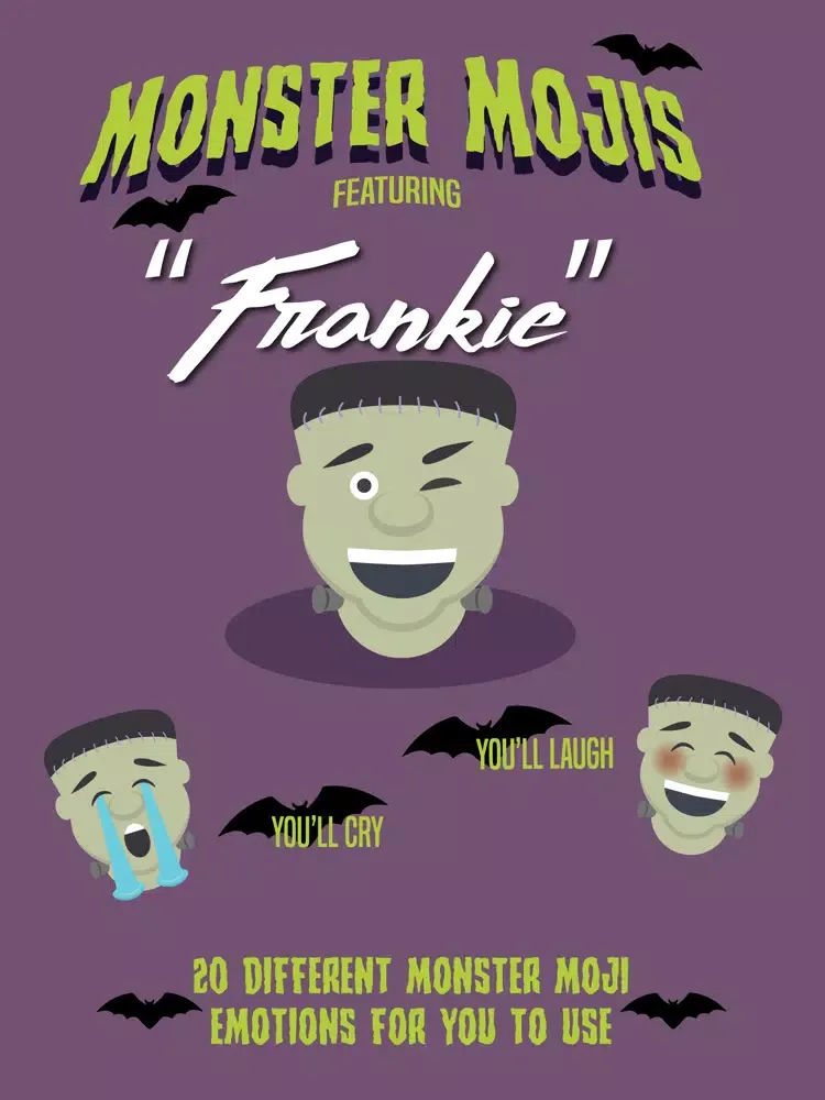 تصاویر Frankie - Monster Mojis Series iPad 