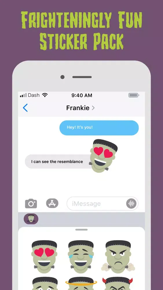 تصاویر Frankie - Monster Mojis Series