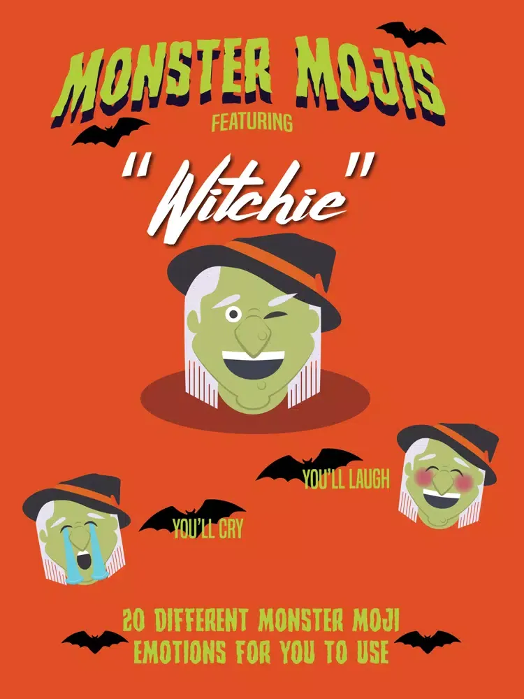 Witchie - Monster Mojis Series iPad  স্ক্রিনশট