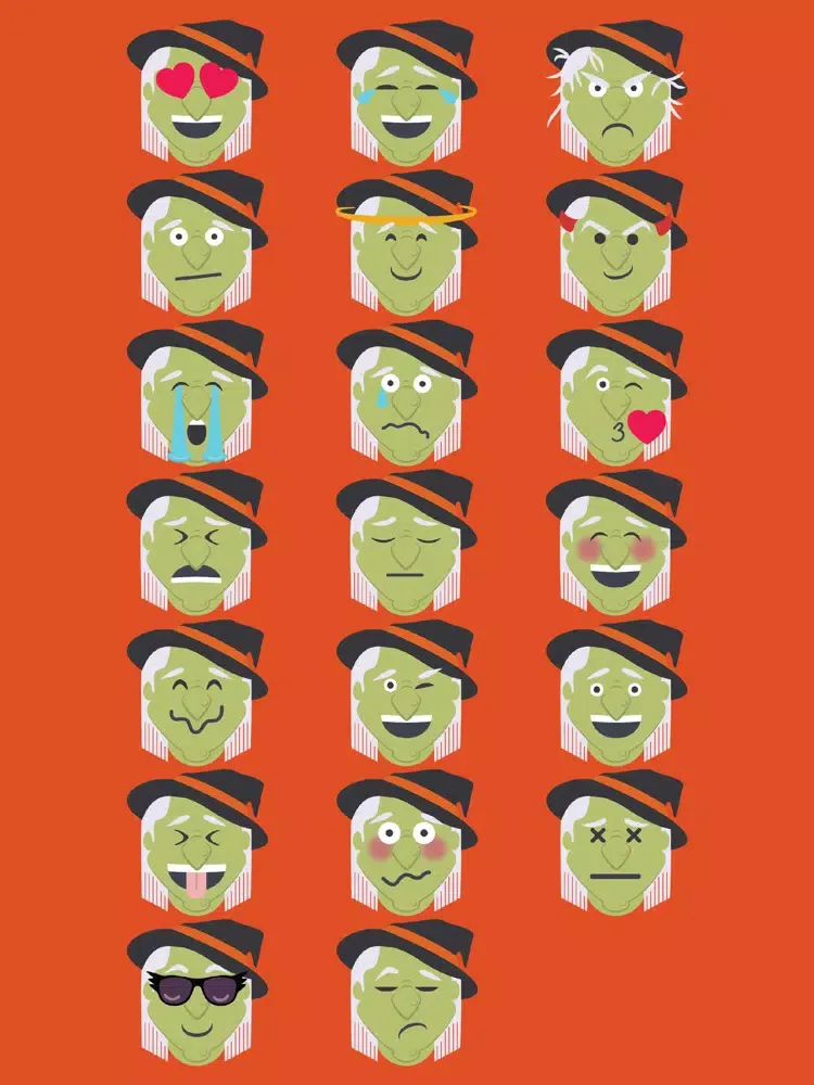 Witchie - Monster Mojis Series iPad  স্ক্রিনশট