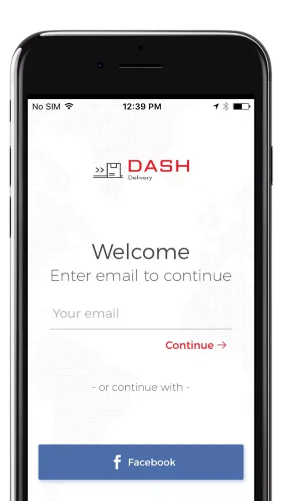 Capturas de tela do DASH: Delivery with Live Track