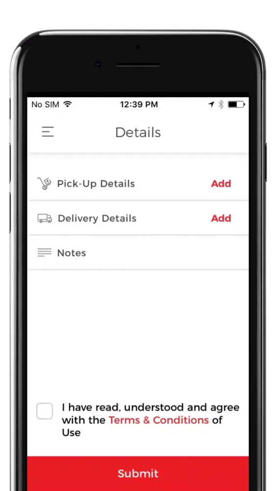 Capturas de tela do DASH: Delivery with Live Track