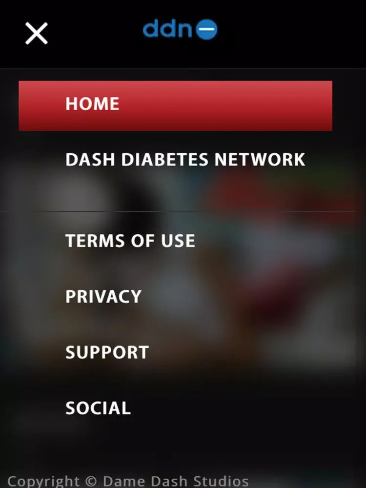 Capturas de tela do Dash Diabetes Network iPad 