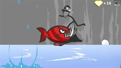 Capturas de tela do Stickman Hunting The Treasure