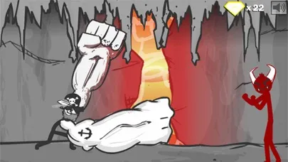 Capturas de tela do Stickman Hunting The Treasure
