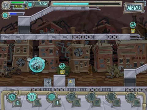 Robot Runner - Big Eyes iPad  سکرین شاٹس