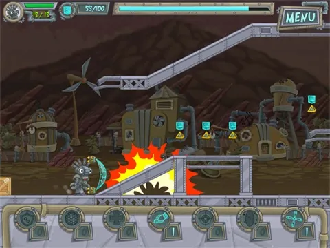 Robot Runner - Big Eyes iPad  سکرین شاٹس