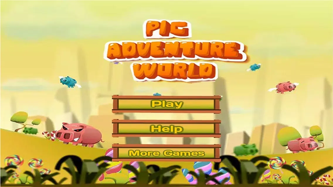 Zrzuty ekranu Little Pig Go Home:Run Adventure World