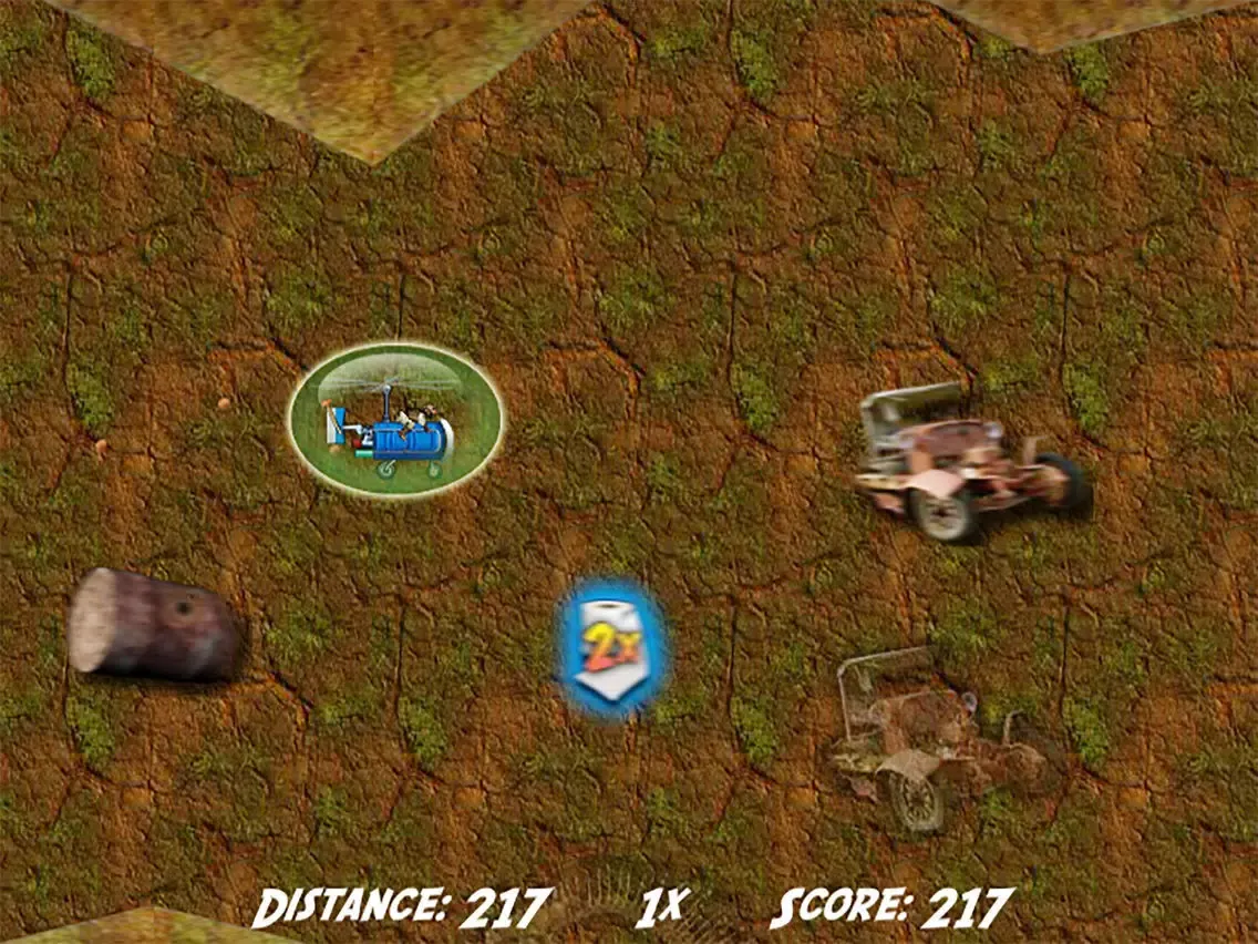 Capturas de tela do Tap the Copter : Underground Fly iPad 