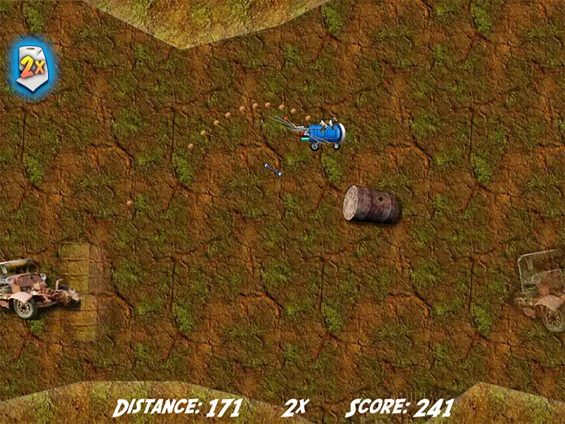 Capturas de tela do Tap the Copter : Underground Fly iPad 
