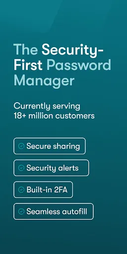 Captures d'écran de Dashlane - Password Manager