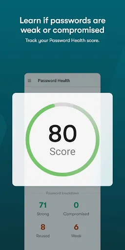 Captures d'écran de Dashlane - Password Manager