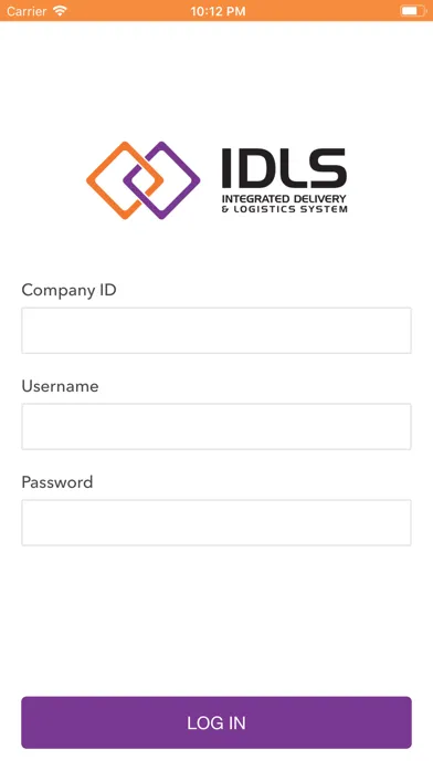 Ảnh chụp màn hình của IDLS Mobile Dispatch