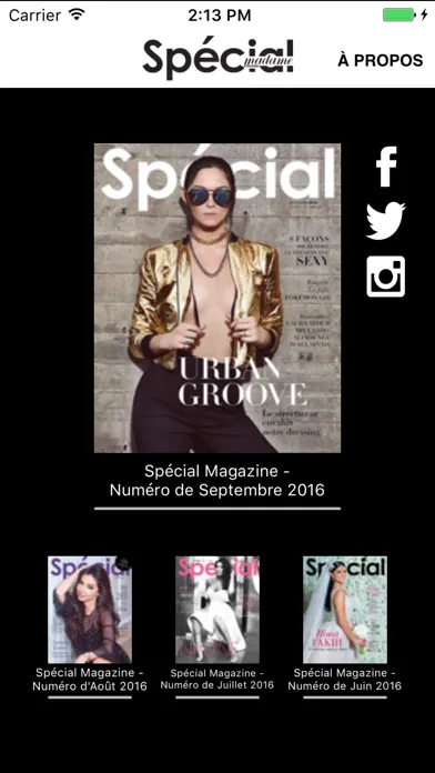 Zrzuty ekranu Spécial
