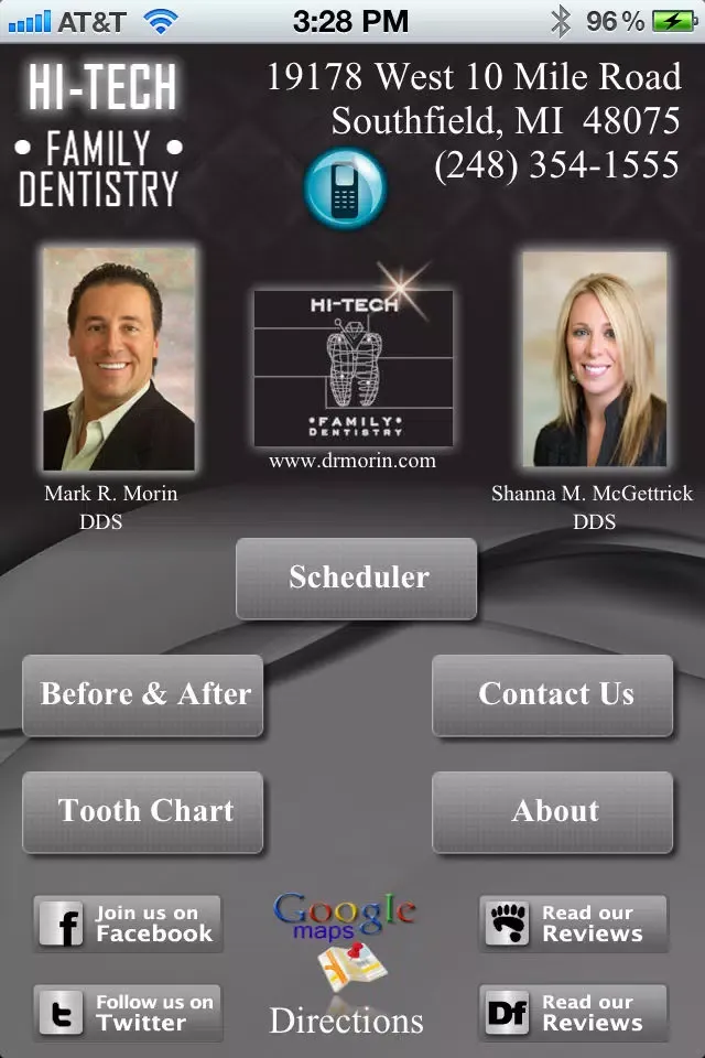 Скриншоты HI-TECH Family Dentistry