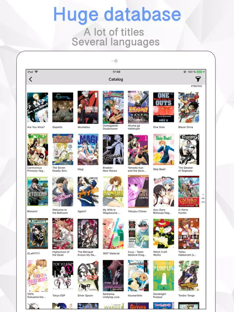 Manga.Lib iPad  Screenshots