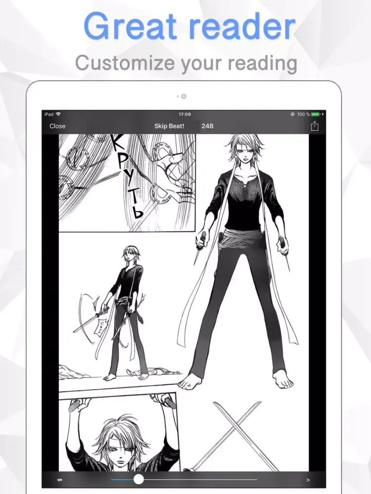 Manga.Lib iPad  Screenshots