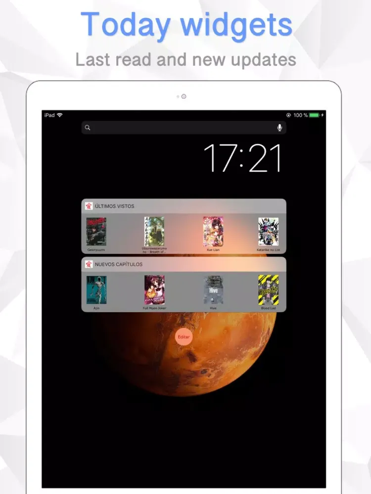Manga.Lib iPad  Screenshots