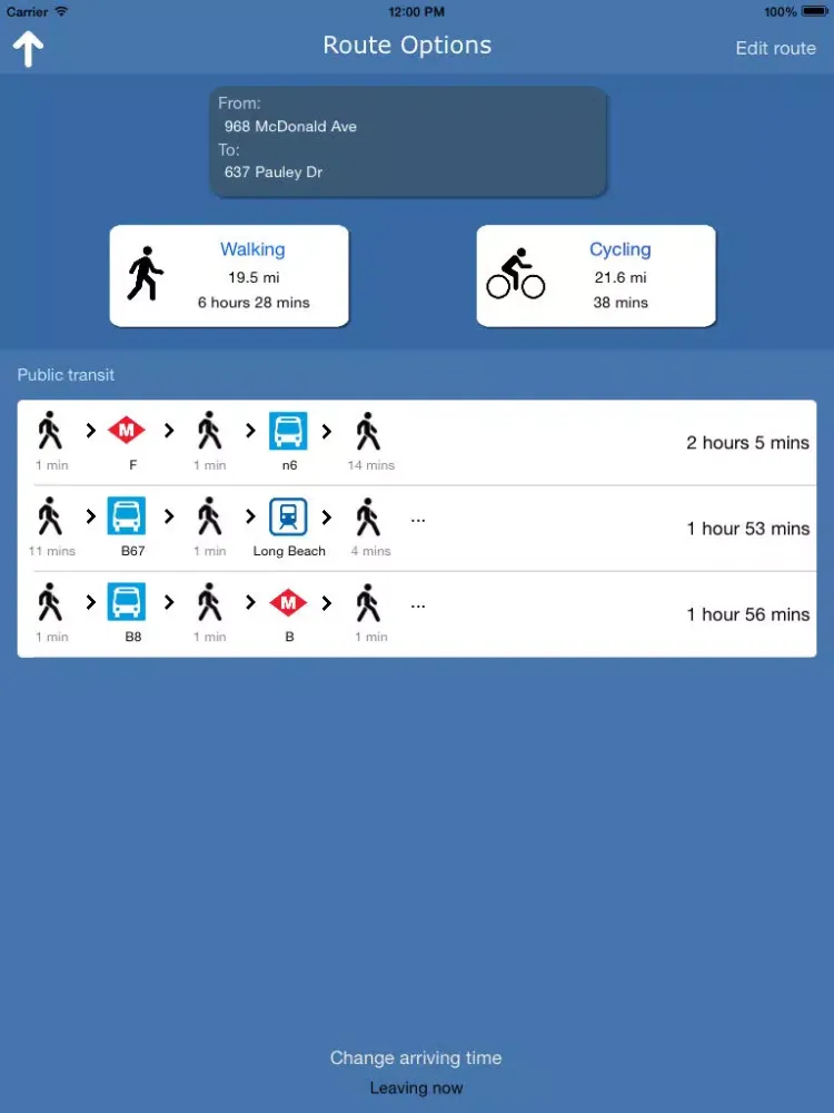 World Transit - Metro and bus Routes & Schedules iPad  스크린샷