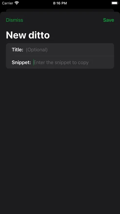 Capturas de pantalla de Ditto – Clipboard Companion