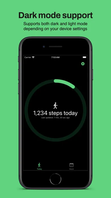 Steps  - Simple Pedometer স্ক্রিনশট