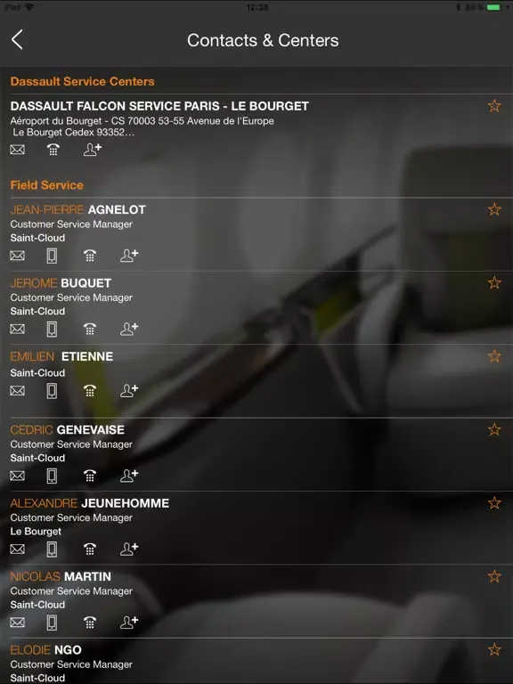 FalconResponse iPad  Ekran Görüntüleri