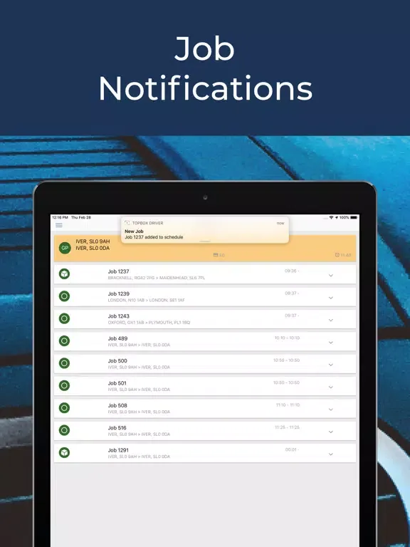 Zrzuty ekranu topbox driver iPad 