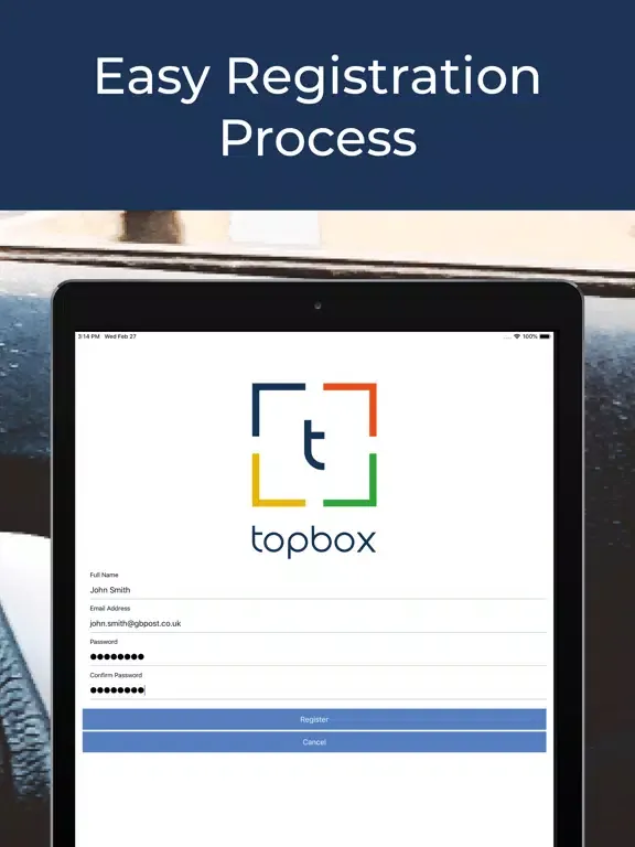 Zrzuty ekranu topbox driver iPad 