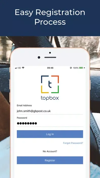Zrzuty ekranu topbox driver