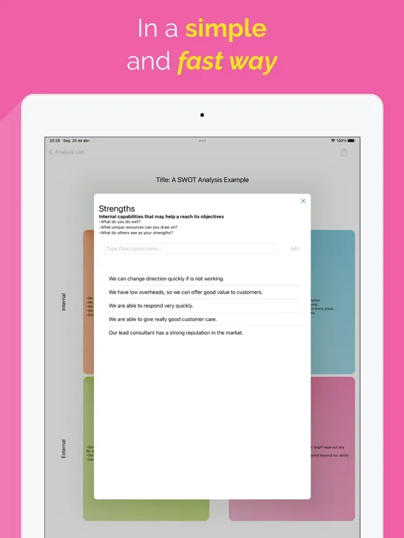 صور Sweet SWOT iPad 