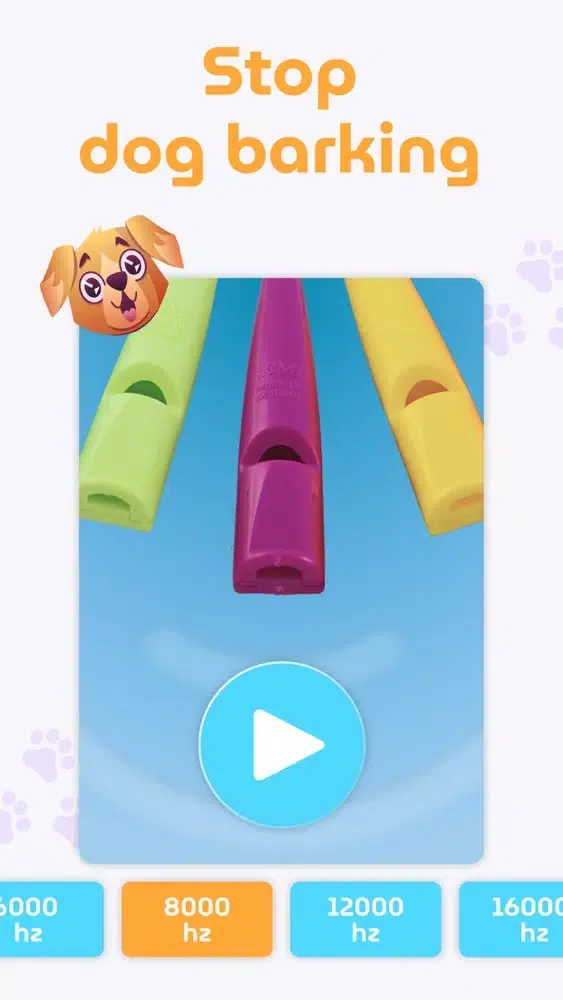 Captures d'écran de Dog whistle & Dog training
