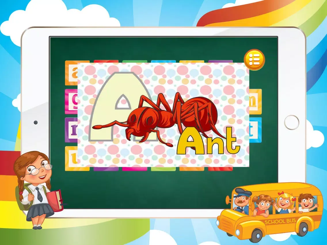 Capturas de pantalla de ABC Writing Wizard Books – Kids Learning Games iPad 