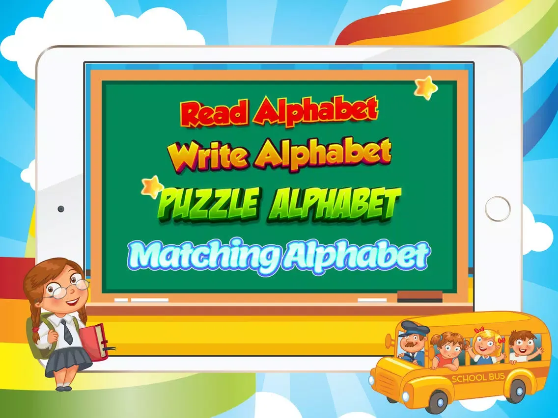 Capturas de pantalla de ABC Writing Wizard Books – Kids Learning Games iPad 