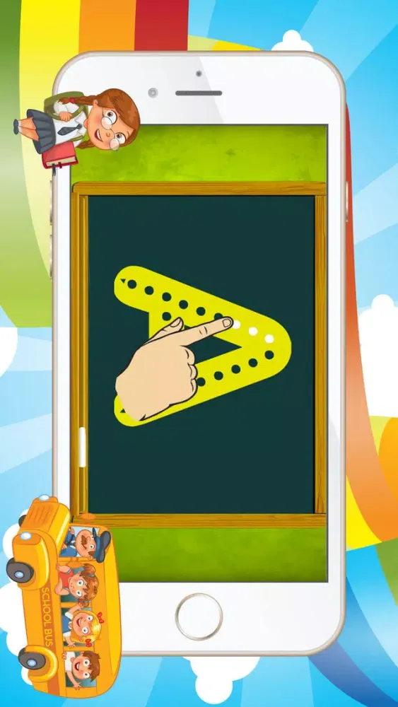 Capturas de pantalla de ABC Writing Wizard Books – Kids Learning Games