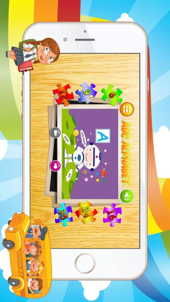 Capturas de pantalla de ABC Writing Wizard Books – Kids Learning Games