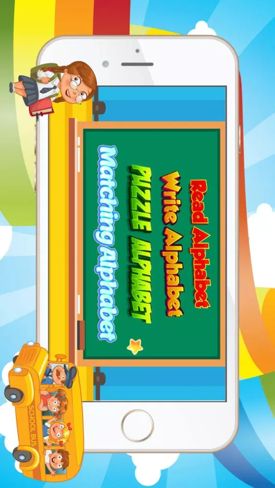 Capturas de pantalla de ABC Writing Wizard Books – Kids Learning Games