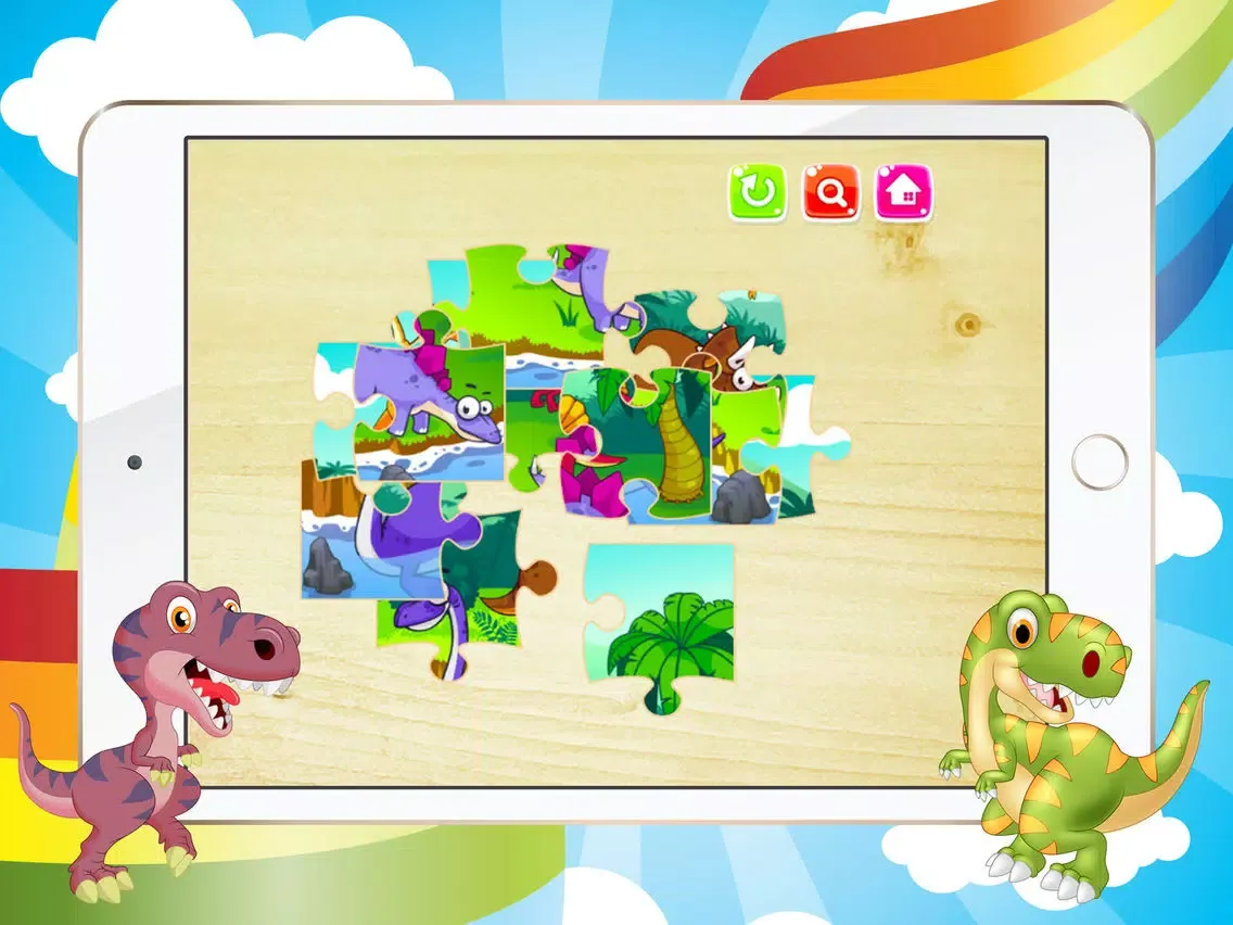 تصاویر magic dinos jigsaw puzzles online free iPad 