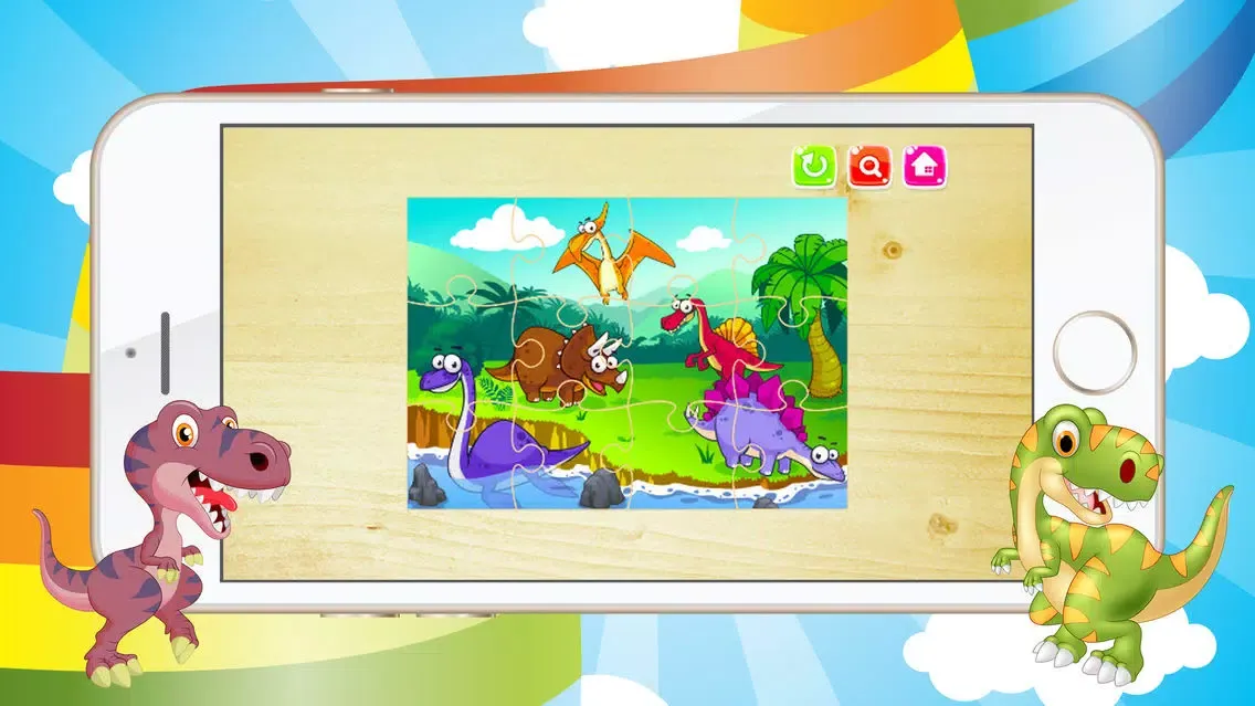 تصاویر magic dinos jigsaw puzzles online free
