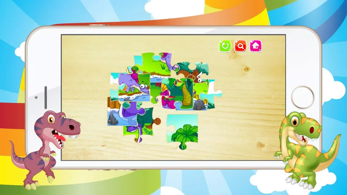 تصاویر magic dinos jigsaw puzzles online free