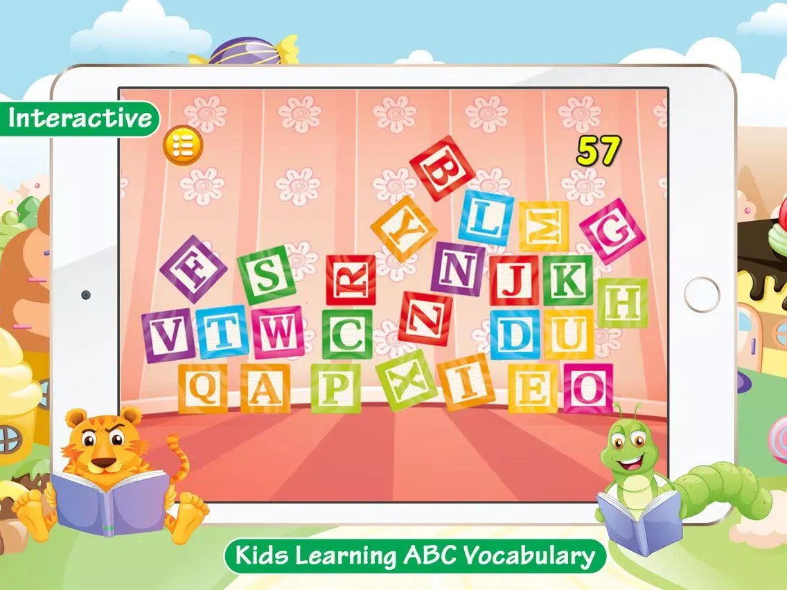 Kids Learning ABC Vocabulary Phonic For Free Games iPad  スクリーンショット