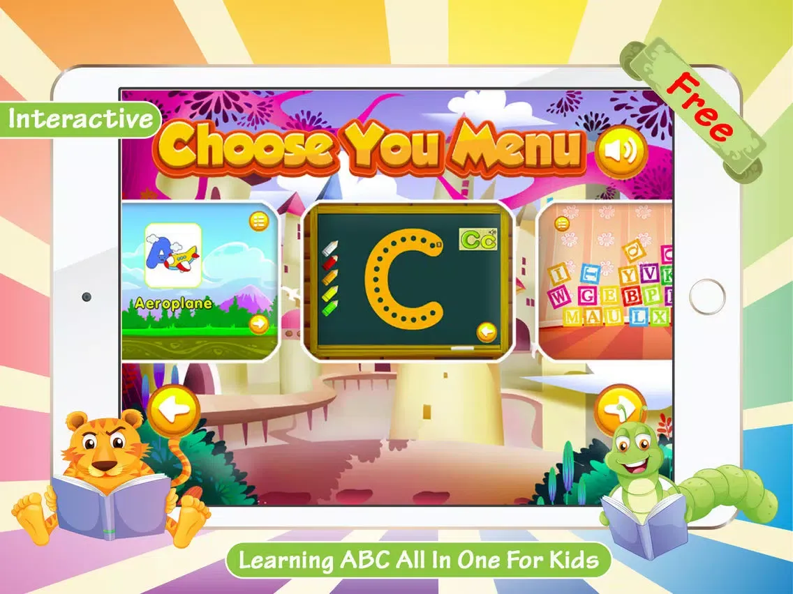 Tangkapan skrin ABC Alphabet Writing Practice Letter Tracing Games iPad 