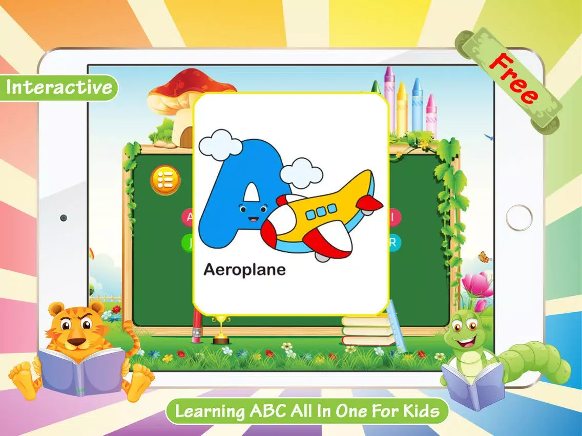 Tangkapan skrin ABC Alphabet Writing Practice Letter Tracing Games iPad 