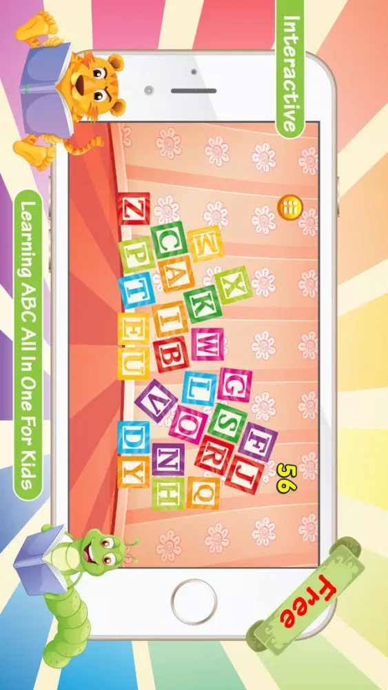 Tangkapan skrin ABC Alphabet Writing Practice Letter Tracing Games