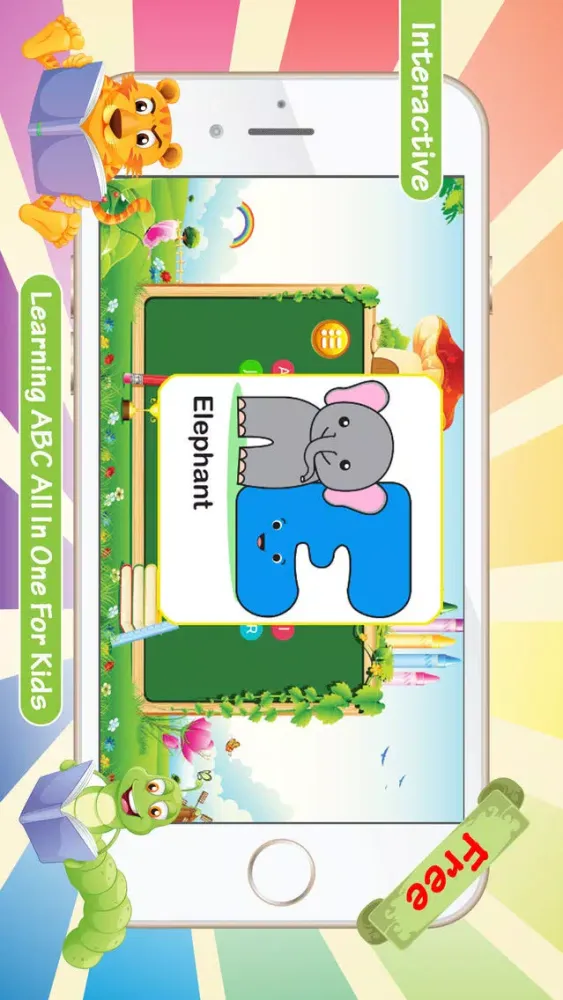 Tangkapan skrin ABC Alphabet Writing Practice Letter Tracing Games
