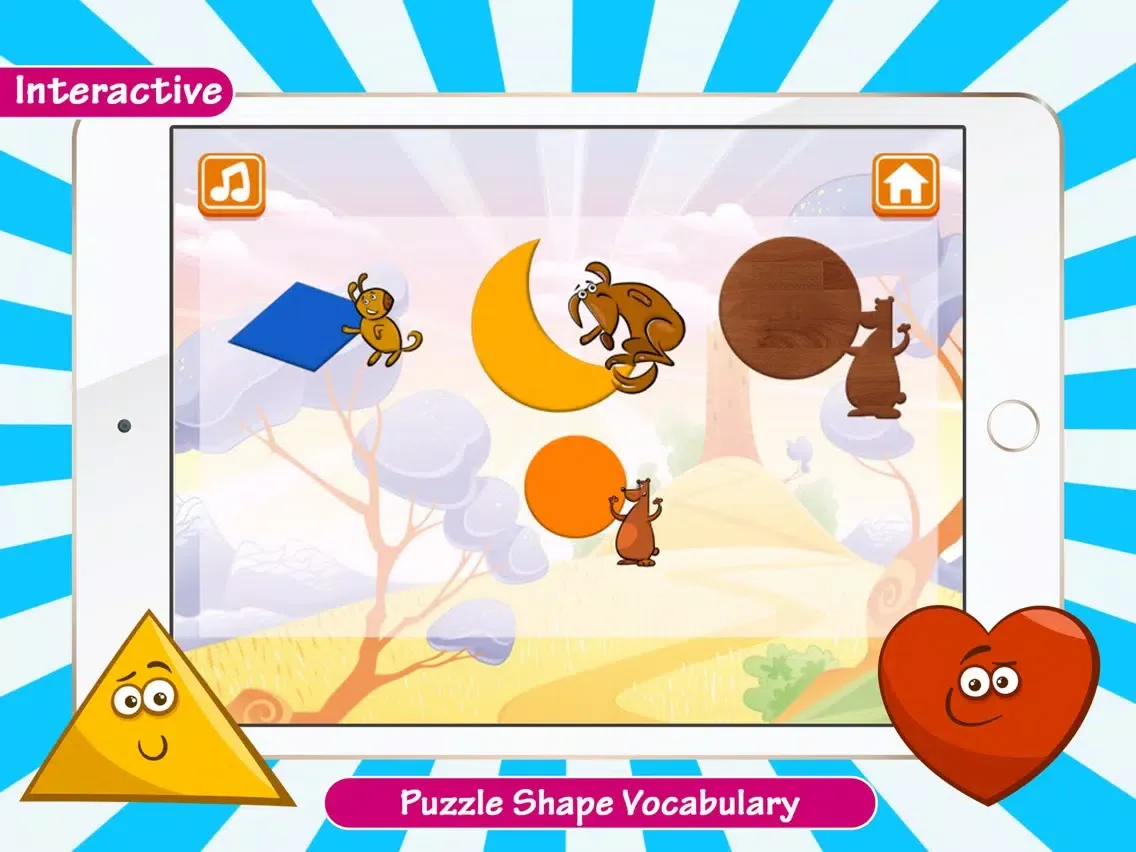 Zrzuty ekranu Shape Spelling Words And Puzzle Vocabulary English iPad 
