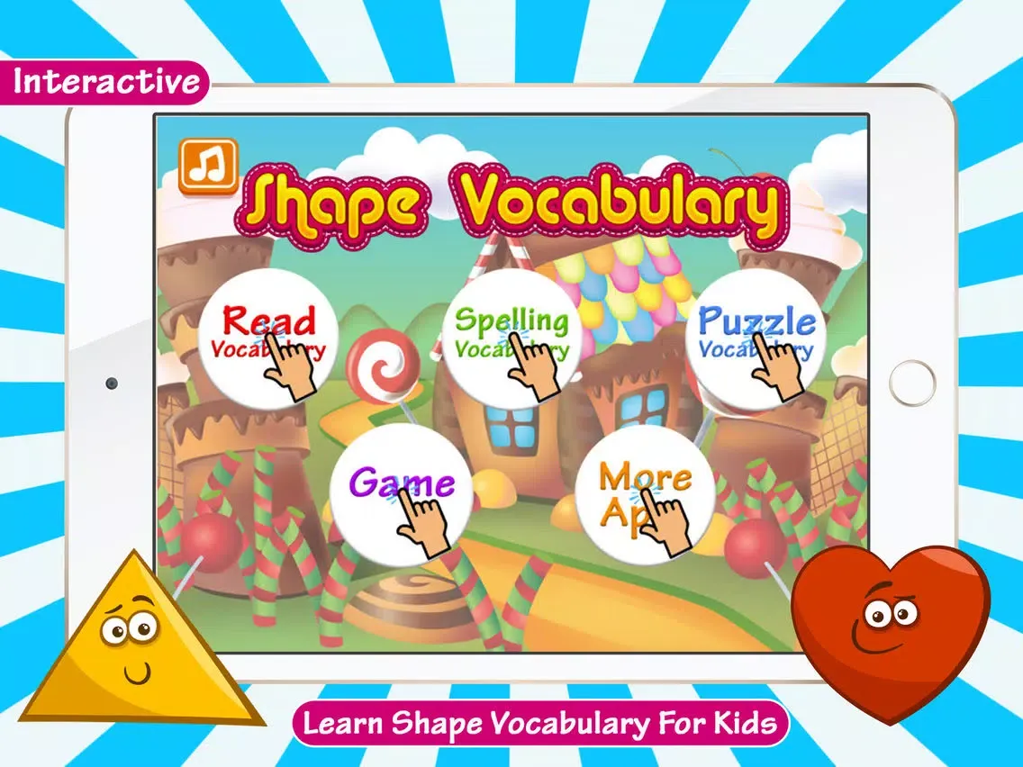 Zrzuty ekranu Shape Spelling Words And Puzzle Vocabulary English iPad 