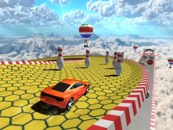 Extreme Car Stunt Races iPad  স্ক্রিনশট